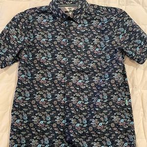 Vissla floral button up